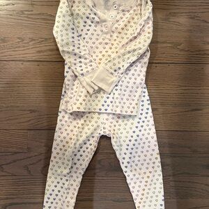 Roller Rabbit Kids Heart Print Pajamas